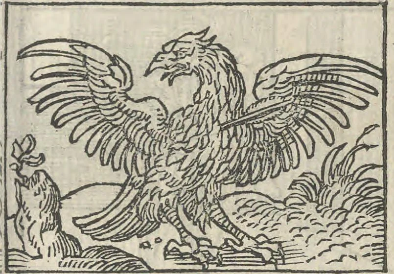 An illustration from Le theatre des bons engins, auquel sont contenuz cent emblemes moraulx, 1546, leaf 68