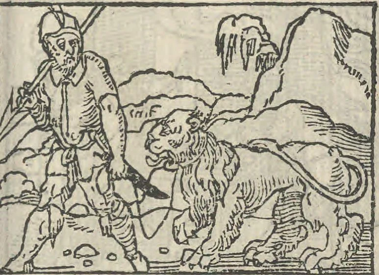 An illustration from Le theatre des bons engins, auquel sont contenuz cent emblemes moraulx, 1546, leaf 74
