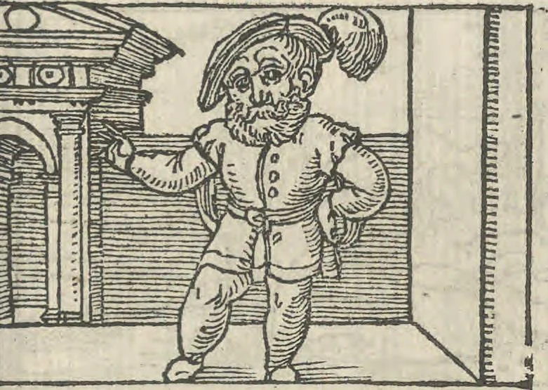 An illustration from Le theatre des bons engins, auquel sont contenuz cent emblemes moraulx, 1546, leaf 80