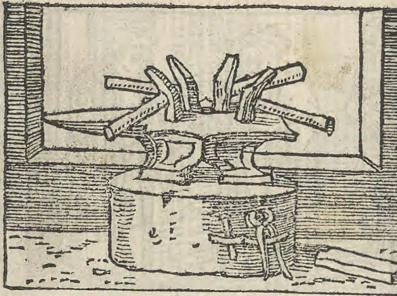 An illustration from Le theatre des bons engins, auquel sont contenuz cent emblemes moraulx, 1546, leaf 83