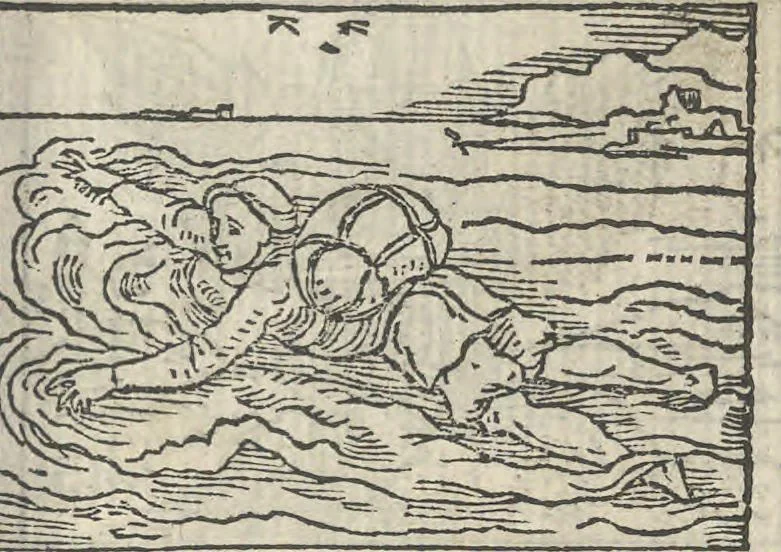 An illustration from Le theatre des bons engins, auquel sont contenuz cent emblemes moraulx, 1546, leaf 86