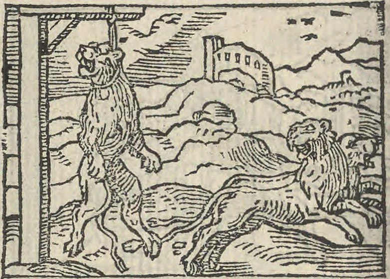 An illustration from Le theatre des bons engins, auquel sont contenuz cent emblemes moraulx, 1546, leaf 91