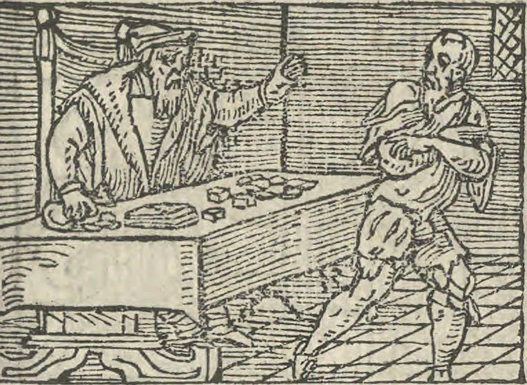 An illustration from Le theatre des bons engins, auquel sont contenuz cent emblemes moraulx, 1546, leaf 92