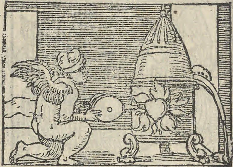 An illustration from Le theatre des bons engins, auquel sont contenuz cent emblemes moraulx, 1546, leaf 95