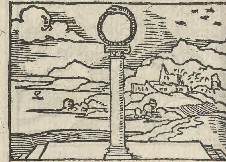An illustration from Le theatre des bons engins, auquel sont contenuz cent emblemes moraulx, 1546, leaf 99