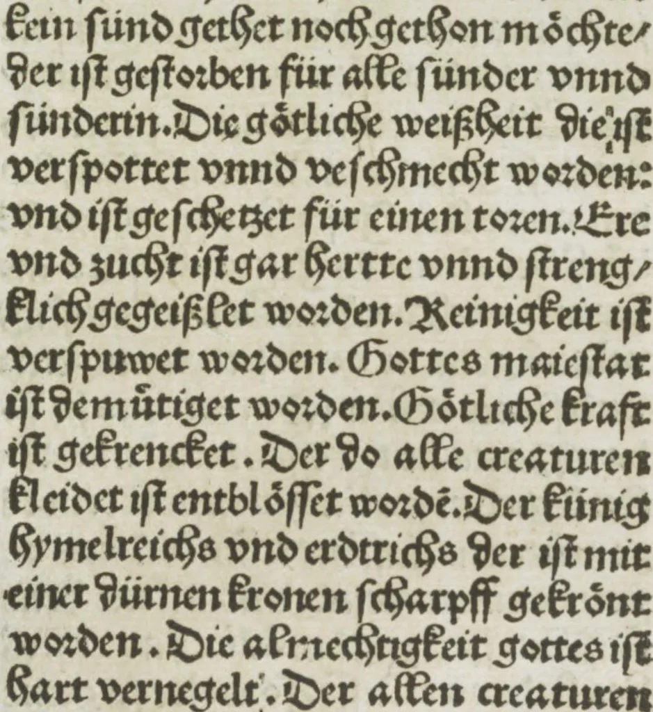 An illustration from Die vier vnd zwenzig Alten, 1500, leaf 105