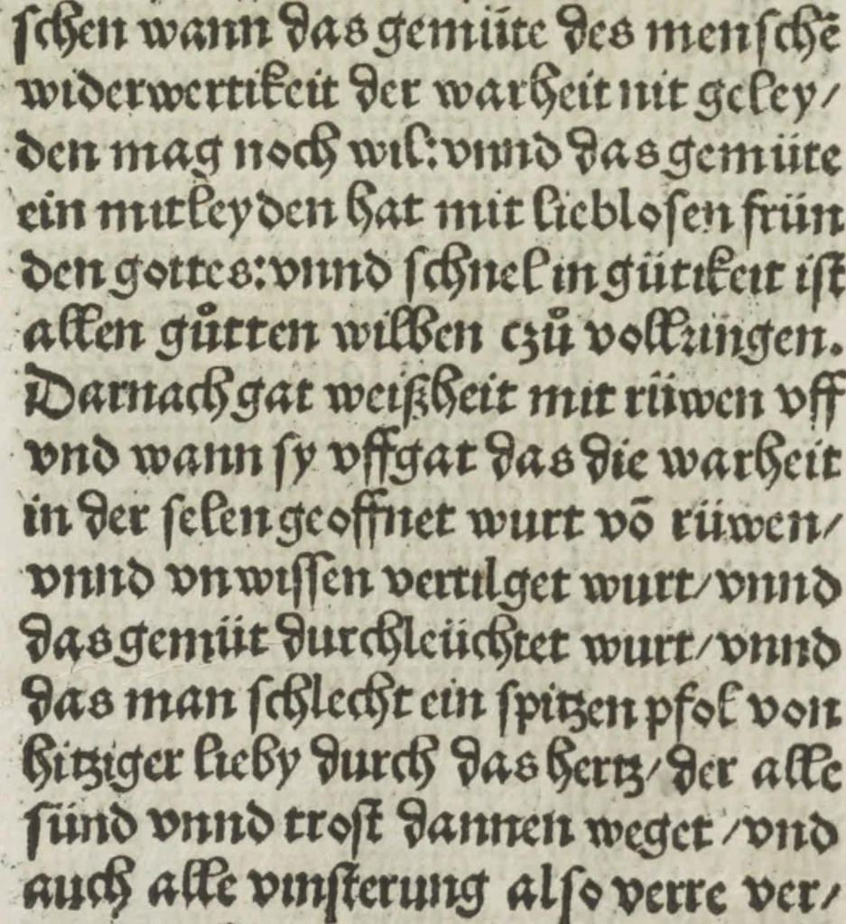 An illustration from Die vier vnd zwenzig Alten, 1500, leaf 125