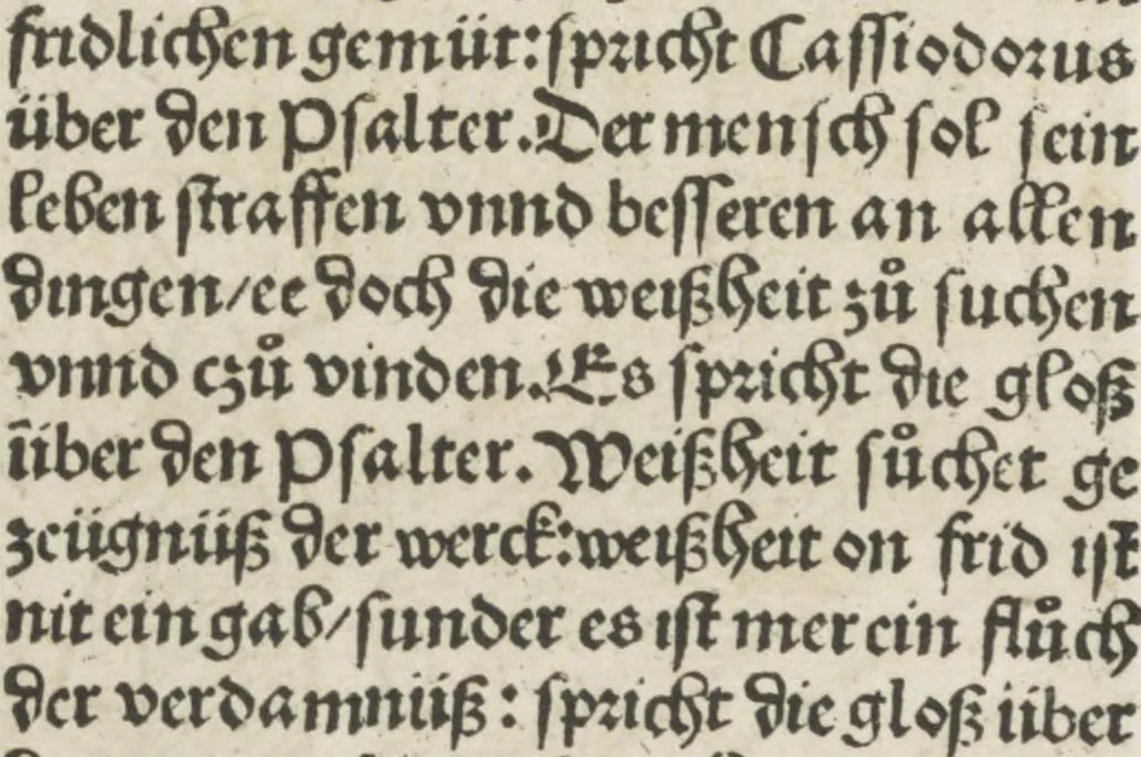 An illustration from Die vier vnd zwenzig Alten, 1500, leaf 126