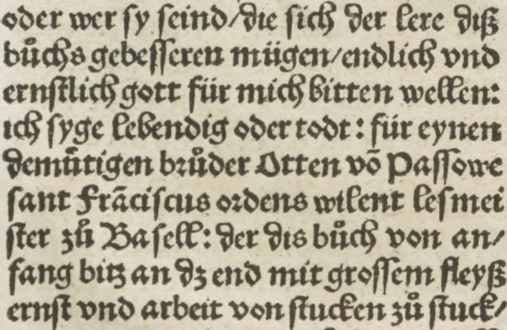 An illustration from Die vier vnd zwenzig Alten, 1500, leaf 13