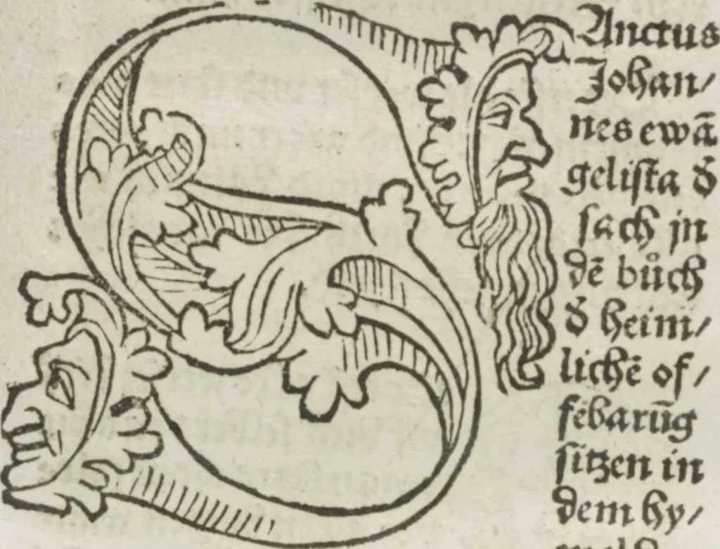 An illustration from Die vier vnd zwenzig Alten, 1500, leaf 14