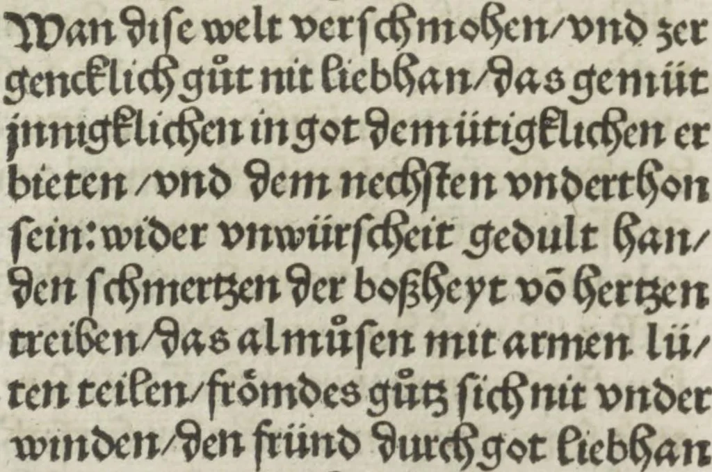An illustration from Die vier vnd zwenzig Alten, 1500, leaf 143