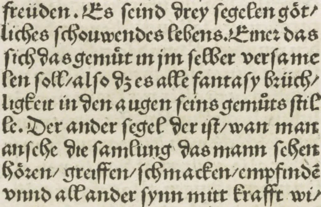An illustration from Die vier vnd zwenzig Alten, 1500, leaf 146