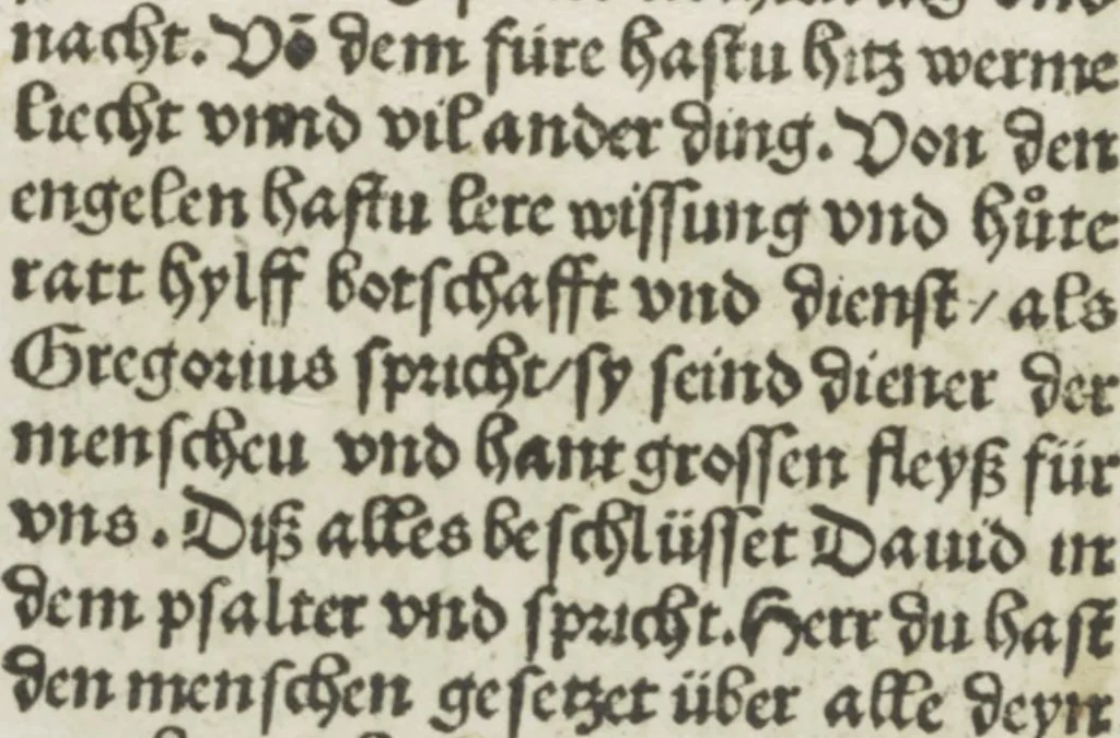 An illustration from Die vier vnd zwenzig Alten, 1500, leaf 18