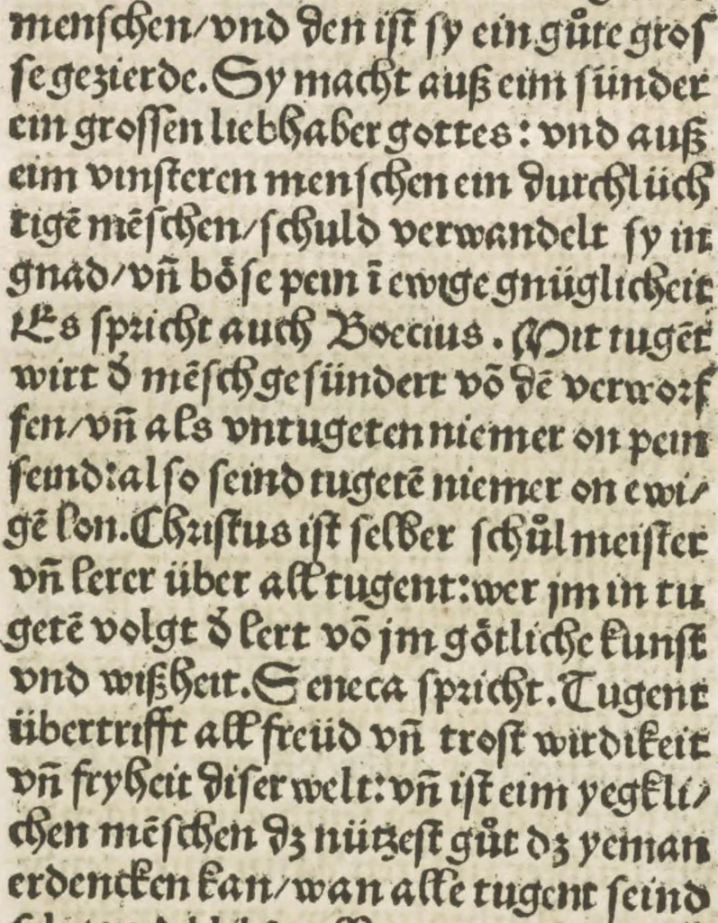 An illustration from Die vier vnd zwenzig Alten, 1500, leaf 184