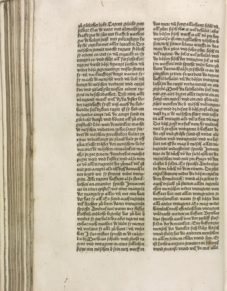 An illustration from Die vier vnd zwenzig Alten, 1500, leaf 185