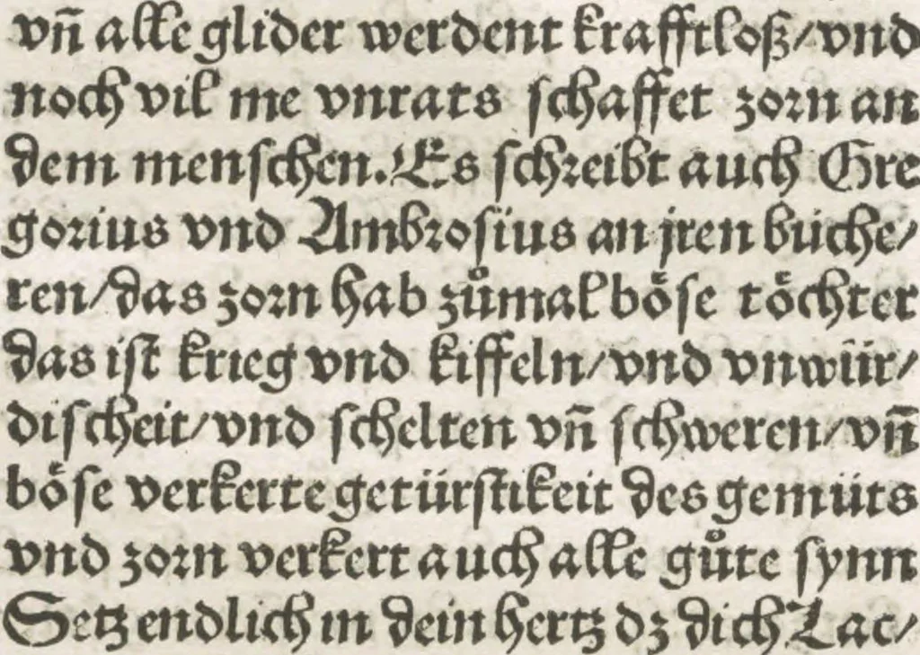 An illustration from Die vier vnd zwenzig Alten, 1500, leaf 190