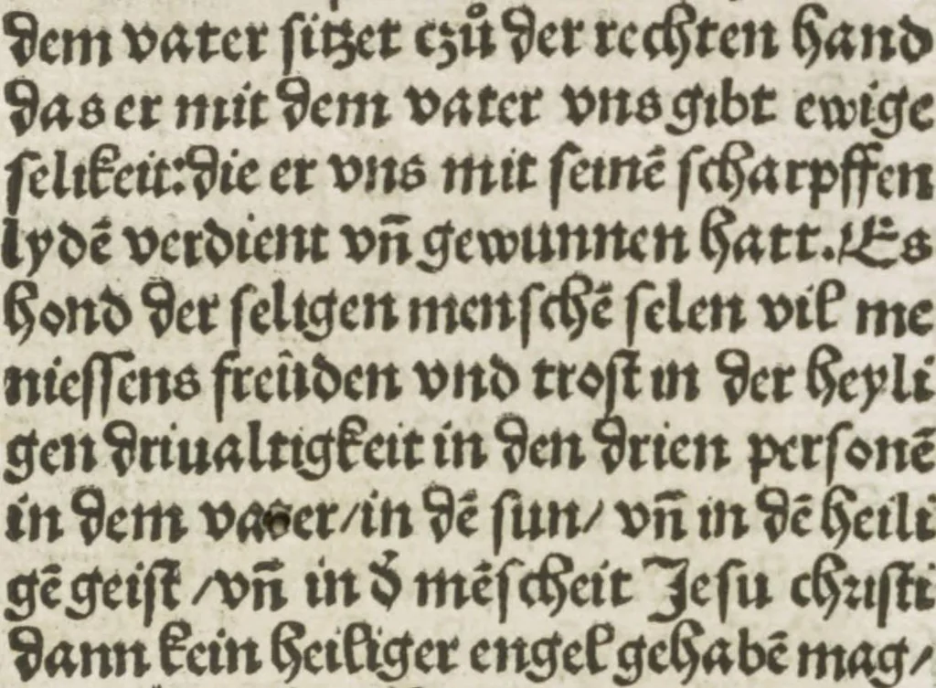 An illustration from Die vier vnd zwenzig Alten, 1500, leaf 231