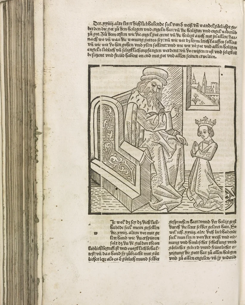 An illustration from Die vier vnd zwenzig Alten, 1500, leaf 237