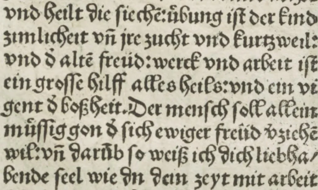 An illustration from Die vier vnd zwenzig Alten, 1500, leaf 41