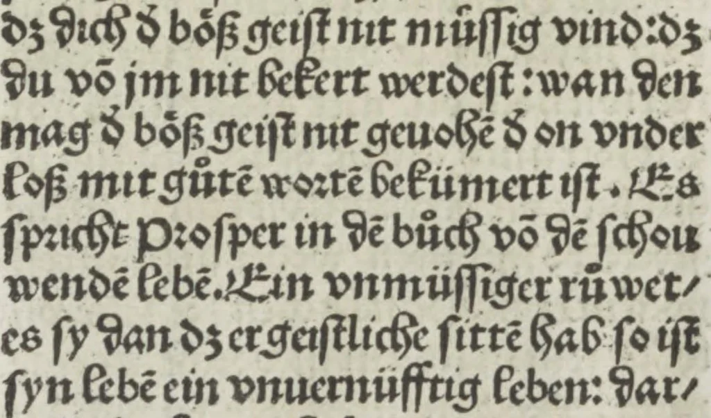 An illustration from Die vier vnd zwenzig Alten, 1500, leaf 41