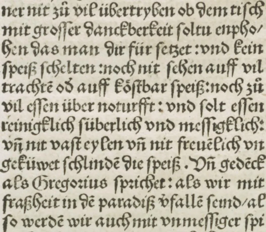 An illustration from Die vier vnd zwenzig Alten, 1500, leaf 42