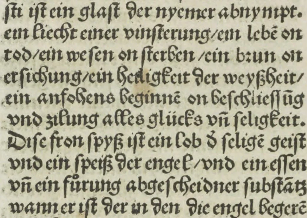 An illustration from Die vier vnd zwenzig Alten, 1500, leaf 71
