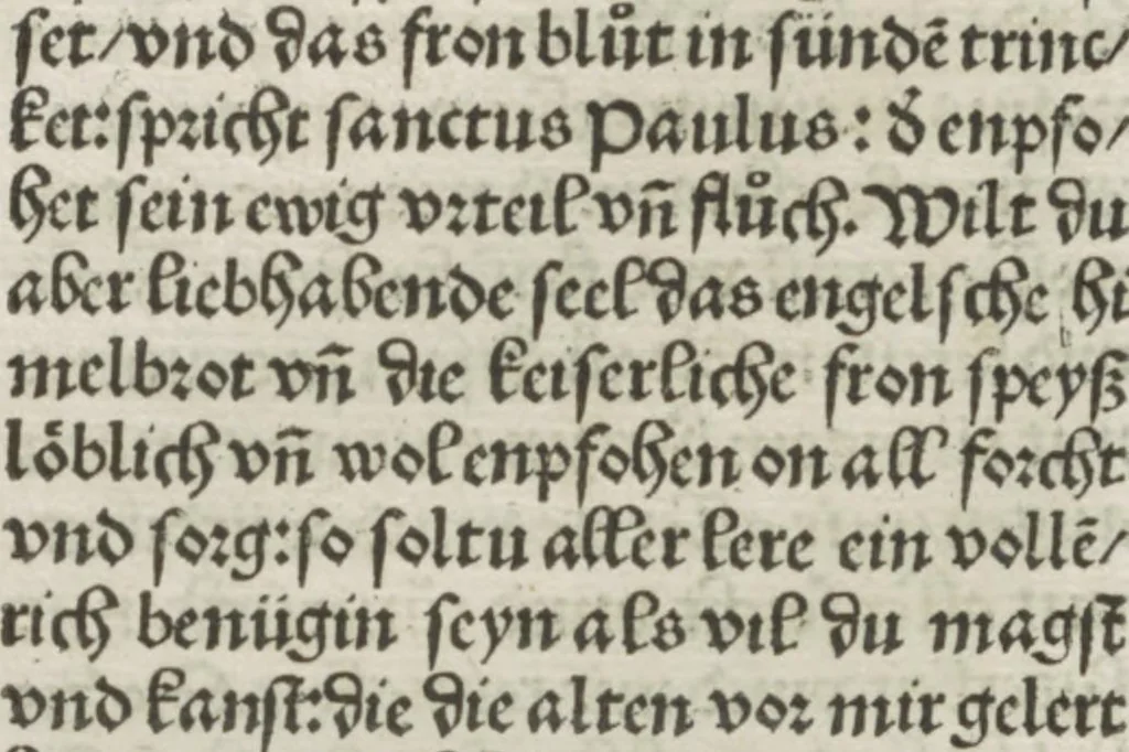An illustration from Die vier vnd zwenzig Alten, 1500, leaf 80