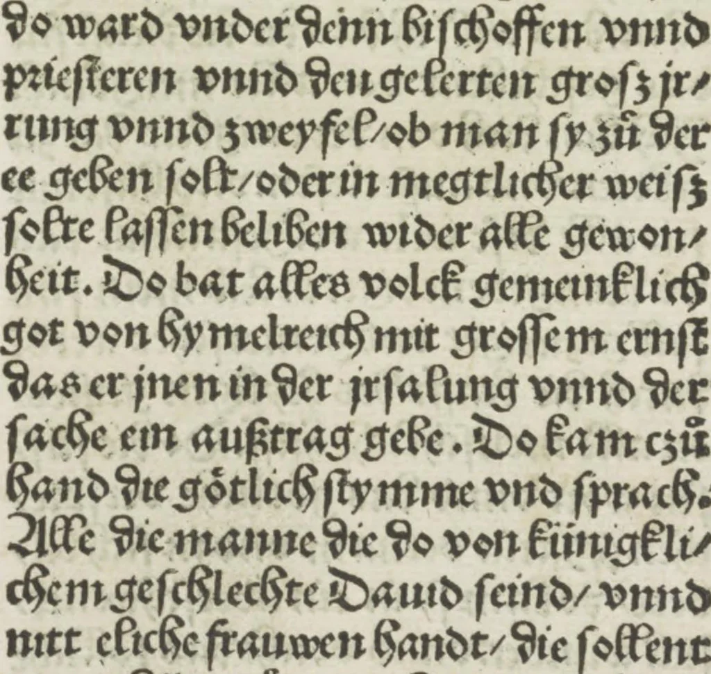 An illustration from Die vier vnd zwenzig Alten, 1500, leaf 96
