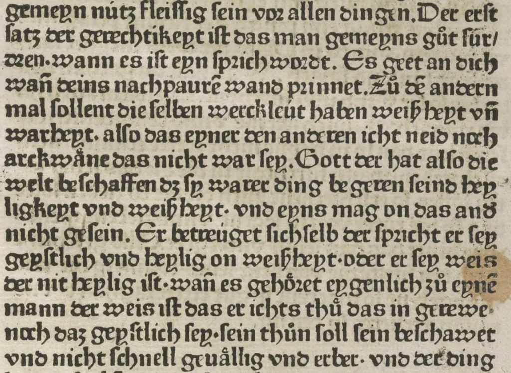 An illustration from De ludo scachorum, 1477, leaf 50