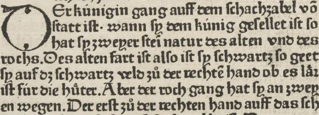 An illustration from De ludo scachorum, 1477, leaf 83