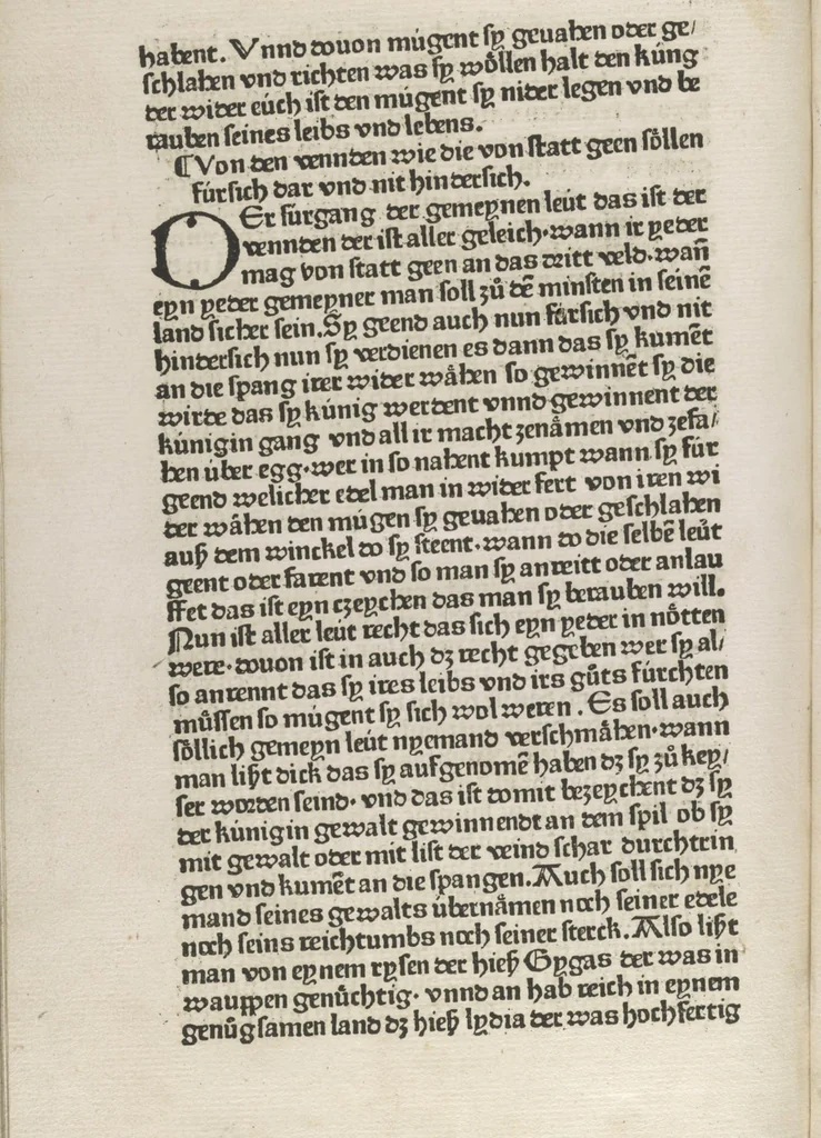 An illustration from De ludo scachorum, 1477, leaf 85
