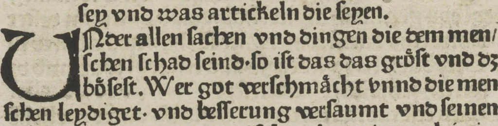 An illustration from De ludo scachorum, 1477, leaf 9