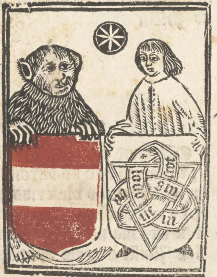 An illustration from Opus responsivum, 1488, leaf 101