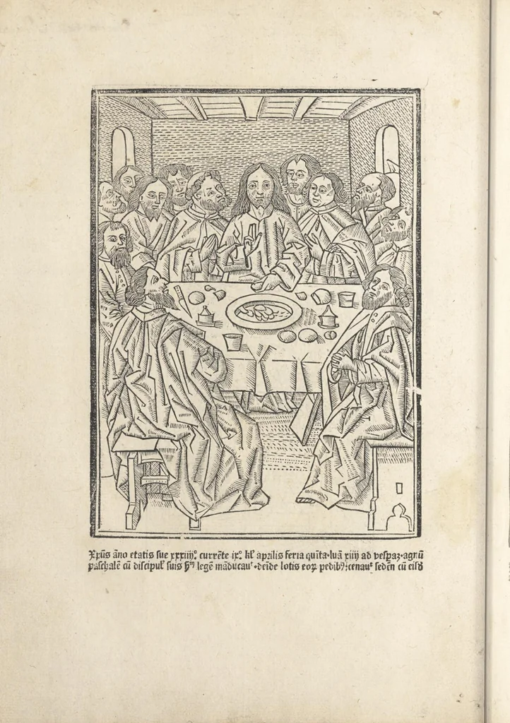 An illustration from Opus responsivum, 1488, leaf 13