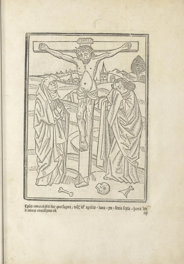 An illustration from Opus responsivum, 1488, leaf 14