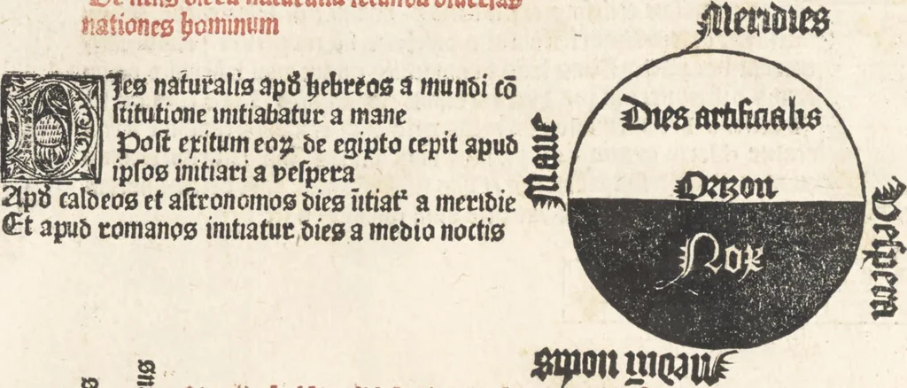 An illustration from Opus responsivum, 1488, leaf 99