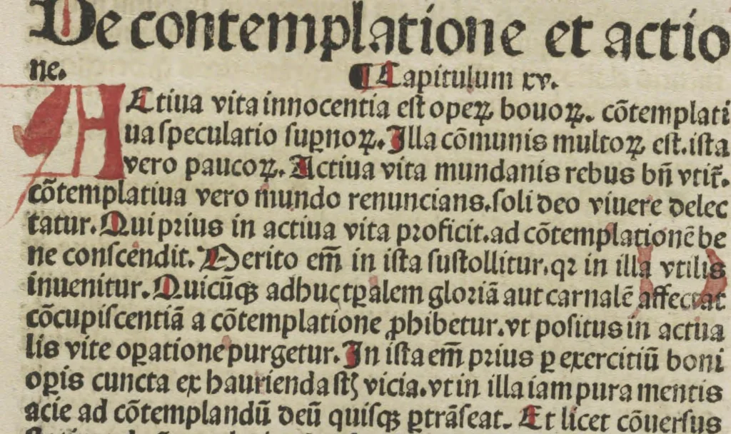 An illustration from De summo bono libri tres Sancti Isidori, Hyspaliensis Episcopi, 1492, leaf 119
