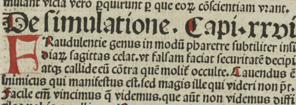 An illustration from De summo bono libri tres Sancti Isidori, Hyspaliensis Episcopi, 1492, leaf 129