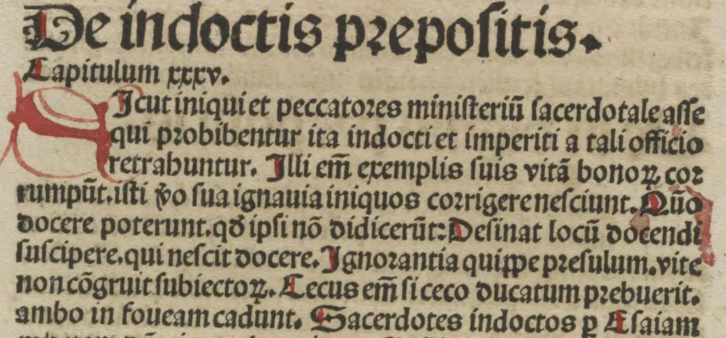 An illustration from De summo bono libri tres Sancti Isidori, Hyspaliensis Episcopi, 1492, leaf 135