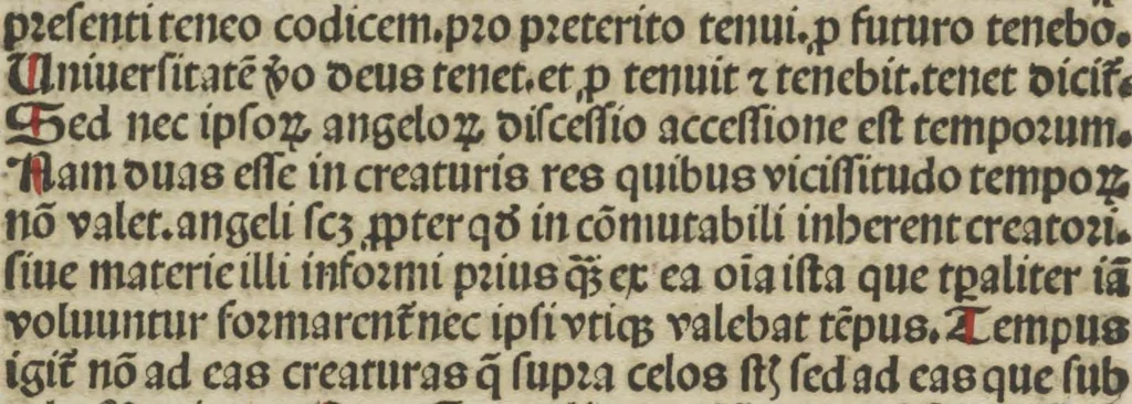 An illustration from De summo bono libri tres Sancti Isidori, Hyspaliensis Episcopi, 1492, leaf 18