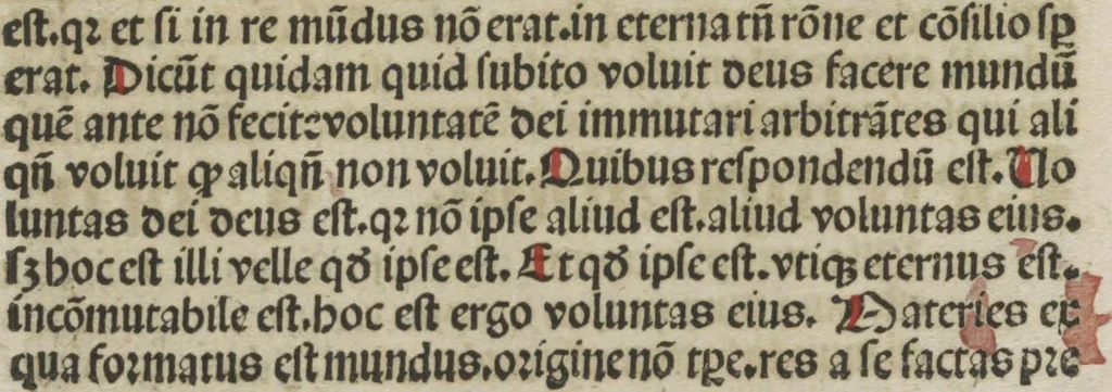 An illustration from De summo bono libri tres Sancti Isidori, Hyspaliensis Episcopi, 1492, leaf 19