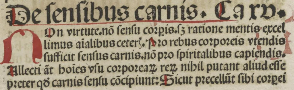 An illustration from De summo bono libri tres Sancti Isidori, Hyspaliensis Episcopi, 1492, leaf 29