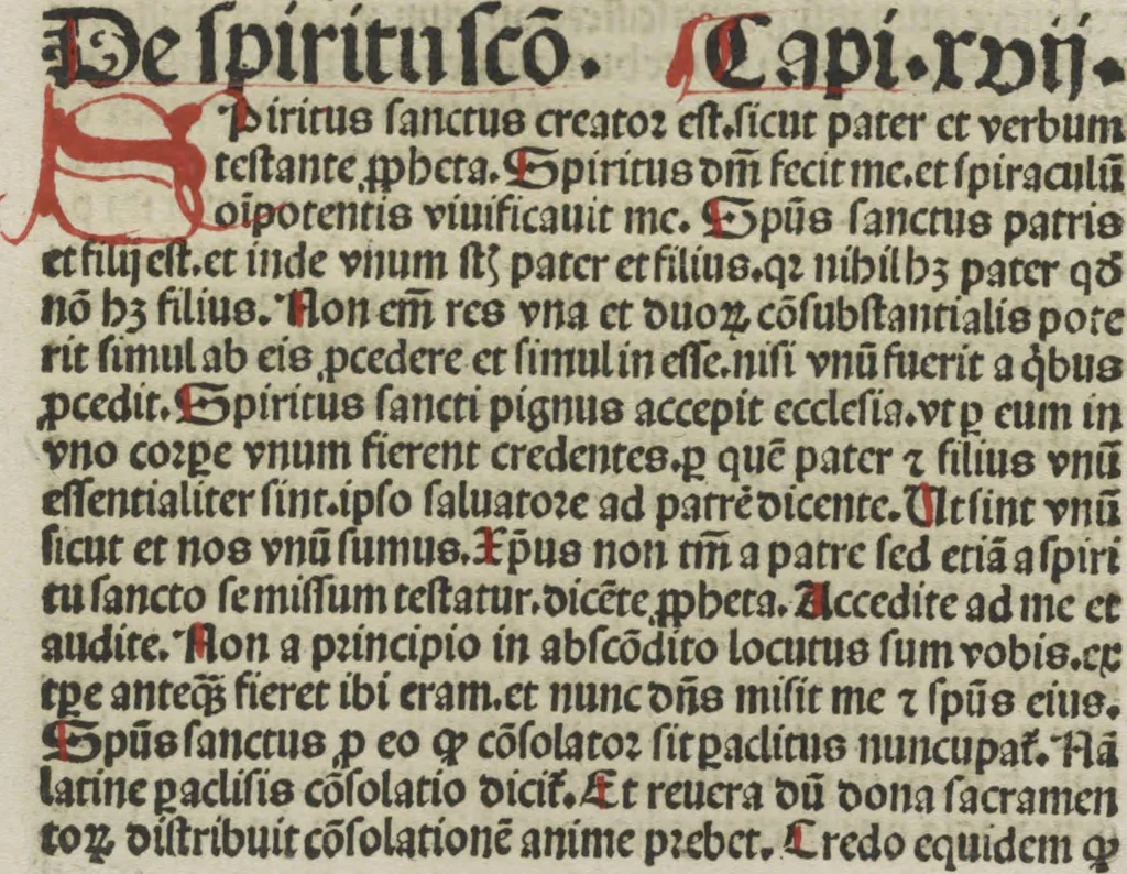 An illustration from De summo bono libri tres Sancti Isidori, Hyspaliensis Episcopi, 1492, leaf 33