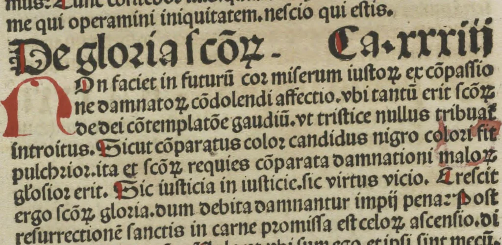 An illustration from De summo bono libri tres Sancti Isidori, Hyspaliensis Episcopi, 1492, leaf 49