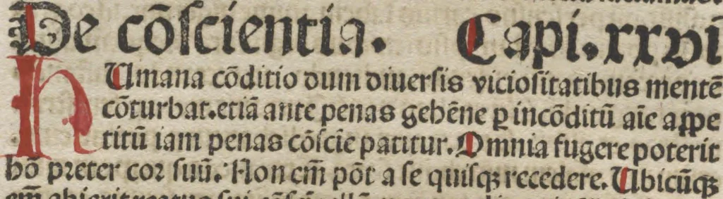 An illustration from De summo bono libri tres Sancti Isidori, Hyspaliensis Episcopi, 1492, leaf 74