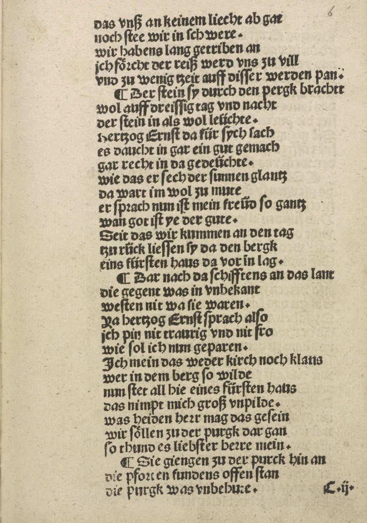 An illustration from Herzog Ernsts Ausfahrt, 1500, leaf 22
