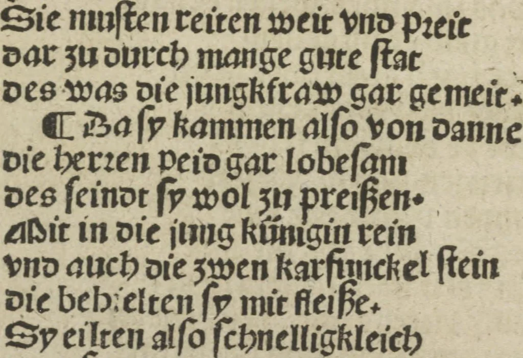 An illustration from Herzog Ernsts Ausfahrt, 1500, leaf 29
