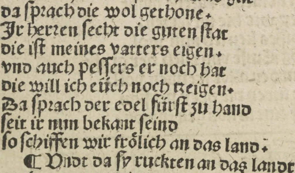 An illustration from Herzog Ernsts Ausfahrt, 1500, leaf 37