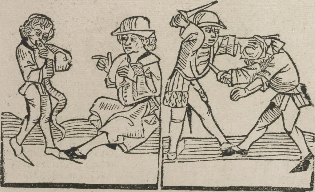 An illustration from Itinerarium, 1484, leaf 101