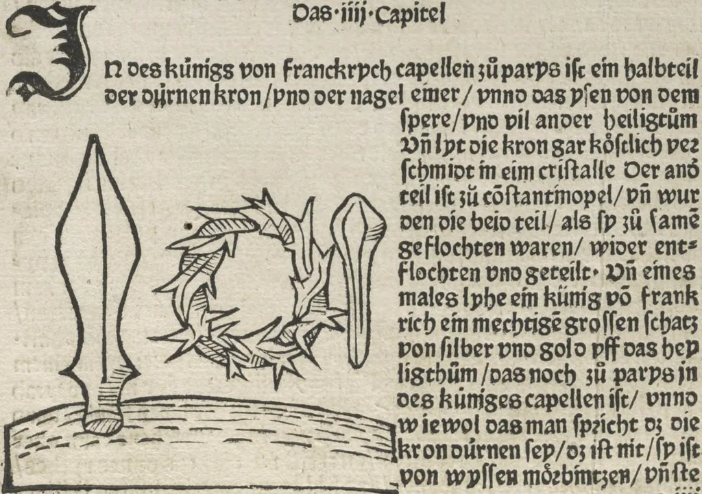 An illustration from Itinerarium, 1484, leaf 12